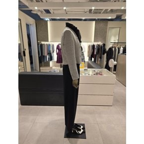 [파주점] 세트 체크 크롭 재킷 + 러플 블라우스 + 와이드 팬츠 JP9A0JK141,JR9A0BL643,JP9A0SL149