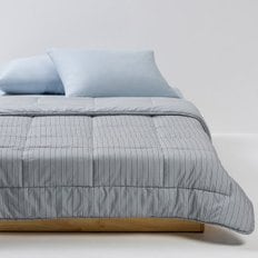 더블 스트라이프 피치스킨 차렵이불 SS 블루그레이 J60N902151196