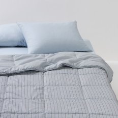 더블 스트라이프 피치스킨 차렵이불 SS 블루그레이 J60N902151196