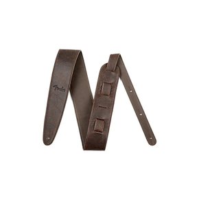 Fender 스트랩 Artisan Crafted Leather Strap, 2.5 Brown