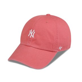 47브랜드 뉴욕 양키스 NY 스몰 로고 MLB 엠엘비 볼캡 야구 모자 아일랜드 레드 B-BSRNR17GWS-IRA
