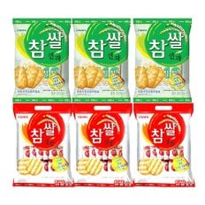 크라운 참쌀 설병 128g x3개 + 크라운 참쌀 선과 115g x3개