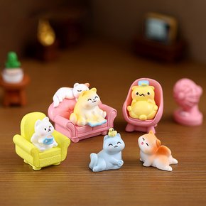 고양이 일상 피규어 11종세트