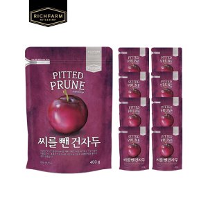 리치팜너트 씨를뺀건자두 400g x 9봉 건과일 건자두