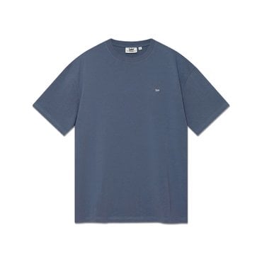 LEE 레이블 티셔츠 더스티 블루 LE2503ST01DU