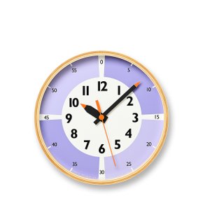 [렘노스] Fun pun clock with color! lilac