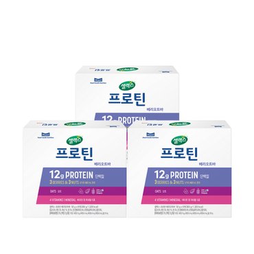 셀렉스 [본사직영] 프로틴바 베리오트 3박스 (50g x 18입)