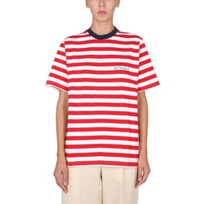 [해외배송] 21 F/W 써네이 티셔츠 WITH 미니 로고 EBSNW1XH01DP_JR012R19 B0040172346