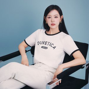 듀베티카 [공식] [25S/S] 키에티(라이트 아이보리)(여성 반팔티셔츠)