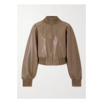 노르마카말리 노마카말리 터틀넥 보머 재킷 브라운 46376663162915855