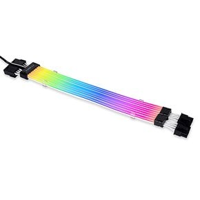 [서린공식] LIAN LI STRIMER PLUS V2 RGB 8핀 케이블 PW8-PV2, 0.3m