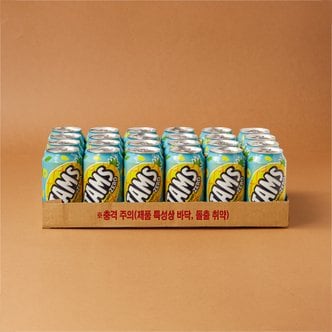 롯데칠성 탐스제로 파인애플향 355ml X 24입