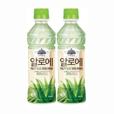  웅진 가야 알로에농장 340ml 48펫