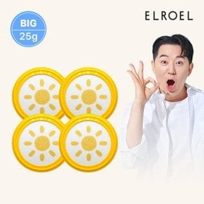 엘로엘 파데프리 팡팡 빅 선쿠션 리필 25g x 4개_ELROEL