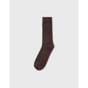 브라운 CLASSIC RIB SUIT SOCKS(ARSS75400W2)