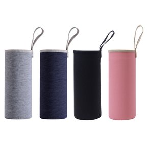 1+1 텀블러 수납 파우치 패브릭 스트랩 420ML 550ML 호환