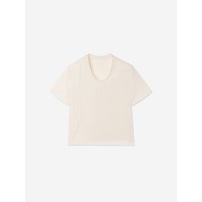 roy u-neck blouse_ivory