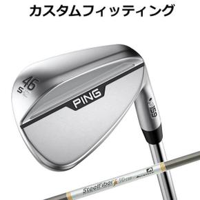 3488577 핑 S159 CHROME WEDGE Aero Steel Fiber FC 카본 샤프트 맨즈 우용  WA3329206