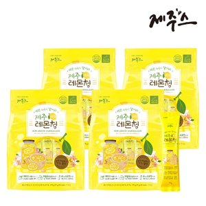 제주스 제주 레몬청 스틱 375g 4봉지 자일로스레몬청