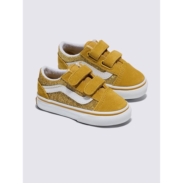 [반스 공식] 토들러 글리터 Old Skool 올드스쿨 벨크로 / VN000CPZDFC1