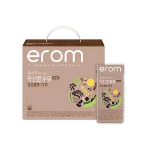  이롬 황성주 박사의 국산콩두유 플러스검은콩21곡 190ml x 20팩