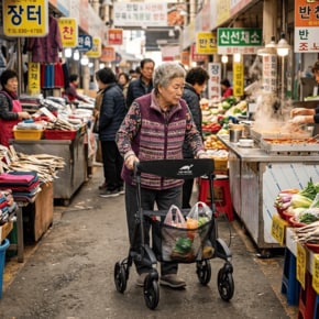 프리미엄 보행보조차 R5 대여 실버카 전국 1개월 임대 렌탈 경량 수동