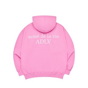 CIRCLE NEW SYMBOL LOGO HOODIE ZIP UP PINK 서클뉴심볼 집업 핑크