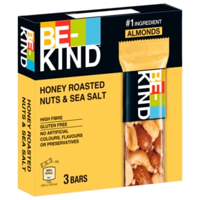 비카인드 Be Kind 너트바 허니로스티드&씨솔트 글루텐프리 3x30g