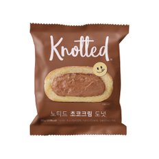 노티드 초코크림도넛 베이커리빵 100g x 4개