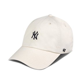 47브랜드 뉴욕 양키스 NY 스몰 로고 MLB 엠엘비 볼캡 야구 모자 본 B-BSRNR17GWS-BN