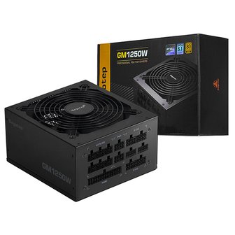 아이코다 Segotep GM1250W 80PLUS GOLD 풀모듈러 ATX 3.1 (PCIE5.1) 파워 블랙 (ATX/1250W)