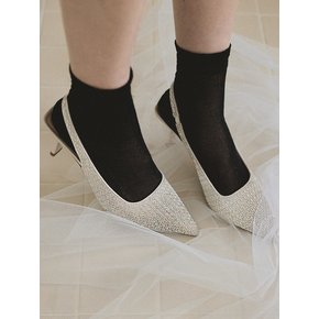 Marry Me Heel 슬링백 웨딩슈즈 7cm -US9028SI