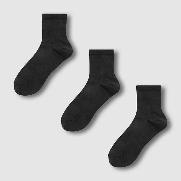 여 JAJU AIR 메시 중목 양말 3족 J146203401099