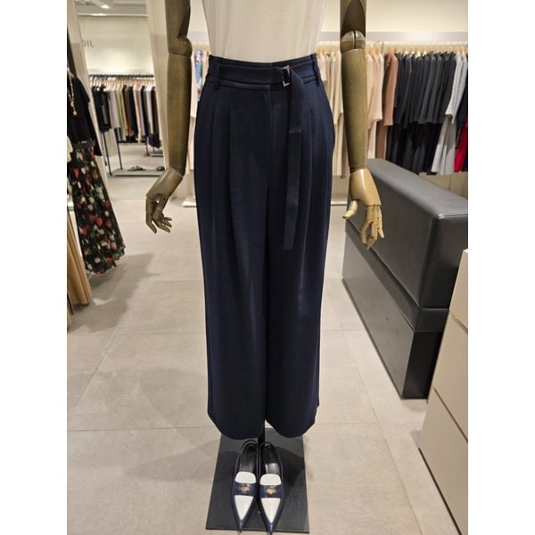 [파주점] 벨티드 하이웨이스트 와이드 팬츠 JS6B0SL362