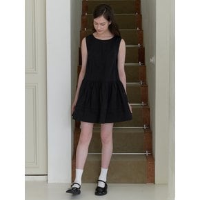 isabel mini dress - black