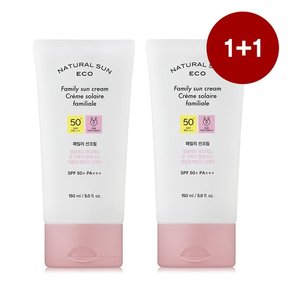 [1+1]  내추럴선 에코 패밀리 선크림 150ml