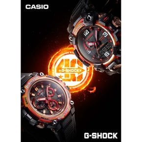 카시오 손목시계 G-Shock G-SHOCK 40th Anniversary Flare Red MT-G MTG-B3000FR-1AJR남성 블랙