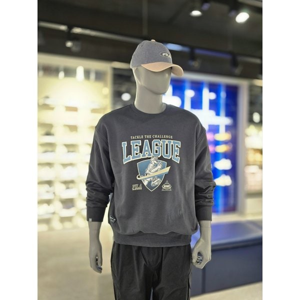[파주점] 공용 LEAGUE 그래픽 맨투맨(FS2POH1108X-DGYY)