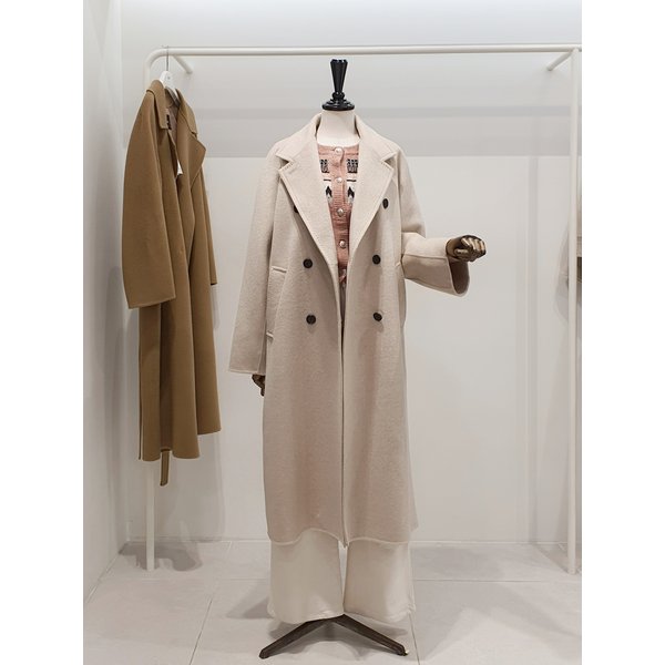 [파주점] 쥬크 주크 캐시미어혼방 테일러드 더블 코트 V254MSG954