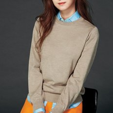 2021 F/W 패기앤코 여성 비스코스 라운드 니트 DK-801