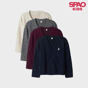 [울블렌드] 쿠디 케이블 가디건 SPCKG4TKU1