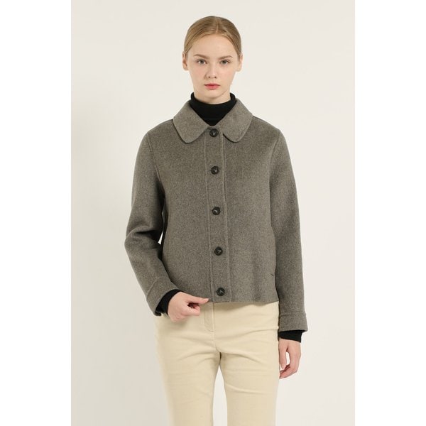 [여주점] 스탠카라 크롭 핸드메이드 자켓 B5D9H871