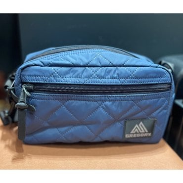 그레고리 크로스백 패디드숄더 M PAD SHOULDER POUCH M NAVY QUILTED (08JR4112)