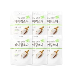 만능살림꾼 베이킹소다(리필 500g)-6개 주방세제 천연세제 과일세척 베이킹소다