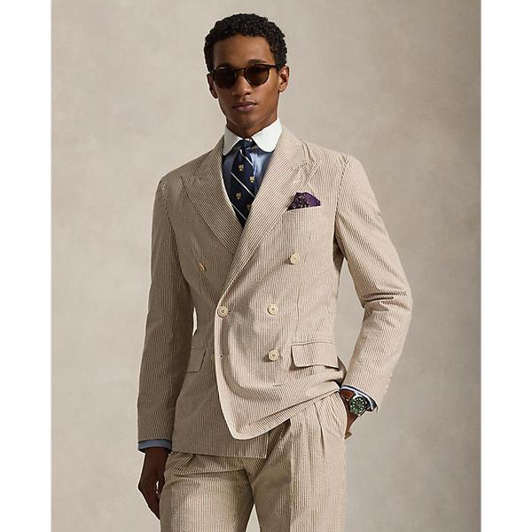 남성 폴로 소프트 테일러드핏 시어서커 재킷(MNPOSPC27620840200)