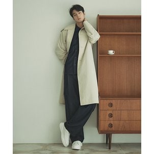 리버클래시 [25SS][차은우 PICK] LLS20504 베이지 비즈니스 트렌치 코트