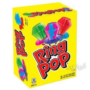 탑스 링 팝 버라이어티 40개 TOPPS RING POPS