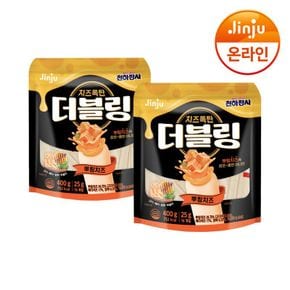 진주햄 천하장사 소시지 더블링 뿌링 치즈 400g X 2개[33632931]