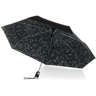  미국 토스 우산 totes Under Canopy Print Auto Open Close Umbrella One Size Zodiac 1555326