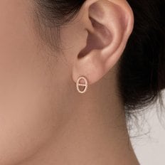 14K 크리스탈 귀걸이